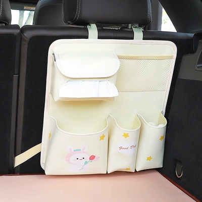 Car trunk storage bag: Car storage bag/box - tulip-rabbit-small