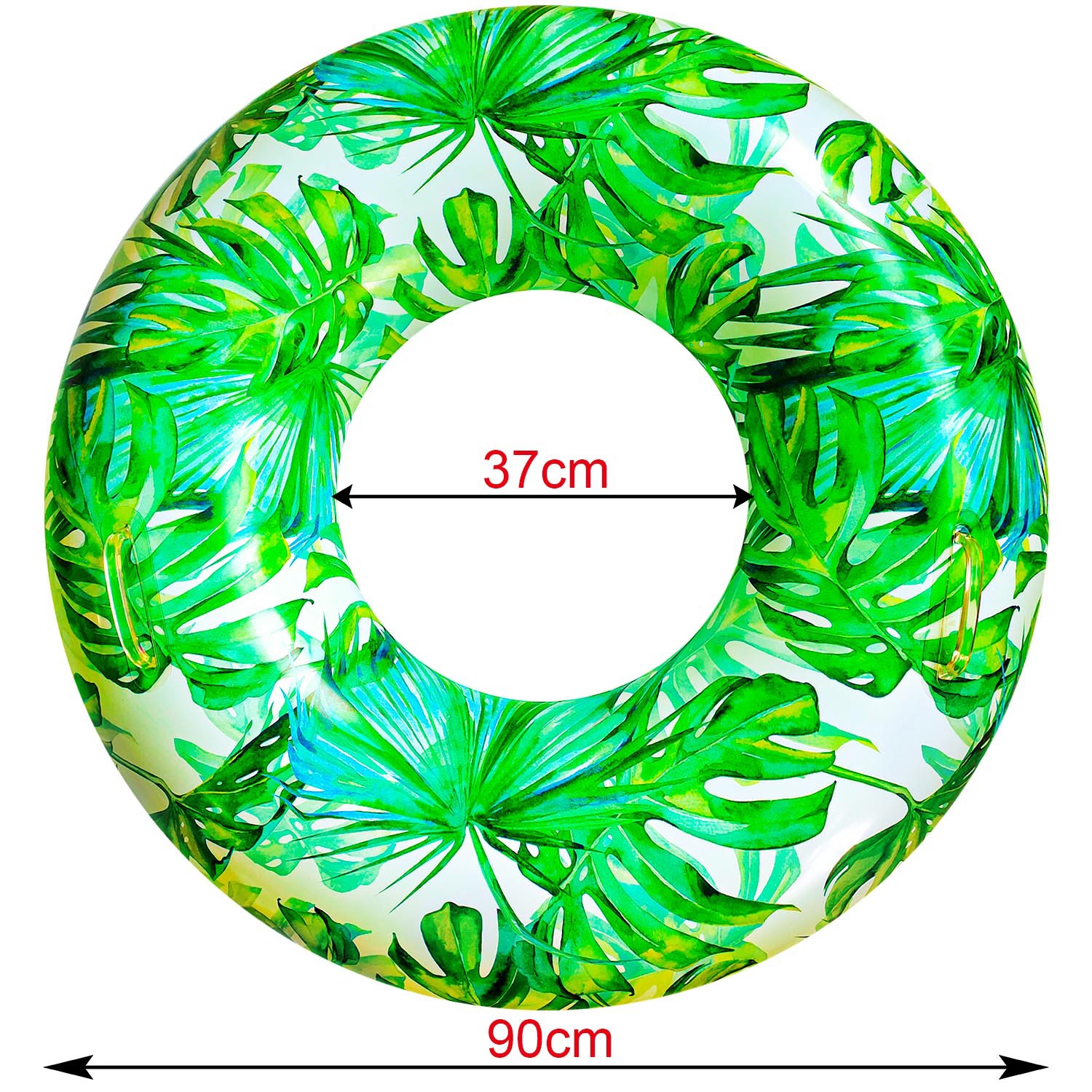 Nuevos productos transfronterizos de impresión para adultos anillo de natación de dibujos animados para niños anillo de frutas engrosado anillo de salvavidas anillo flotante inflable