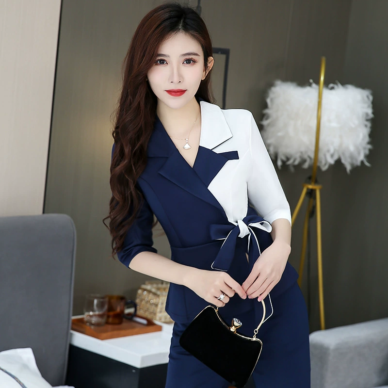 Ванна для ног техник рабочая одежда женская высокого класса новая сексуальная Массажная рабочая одежда костюм стюардессы 3020-4