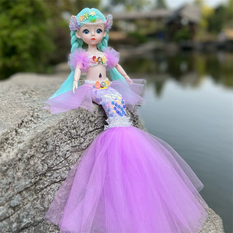 Doll, children's toy, 12 inch, mermaid, Birthday gift