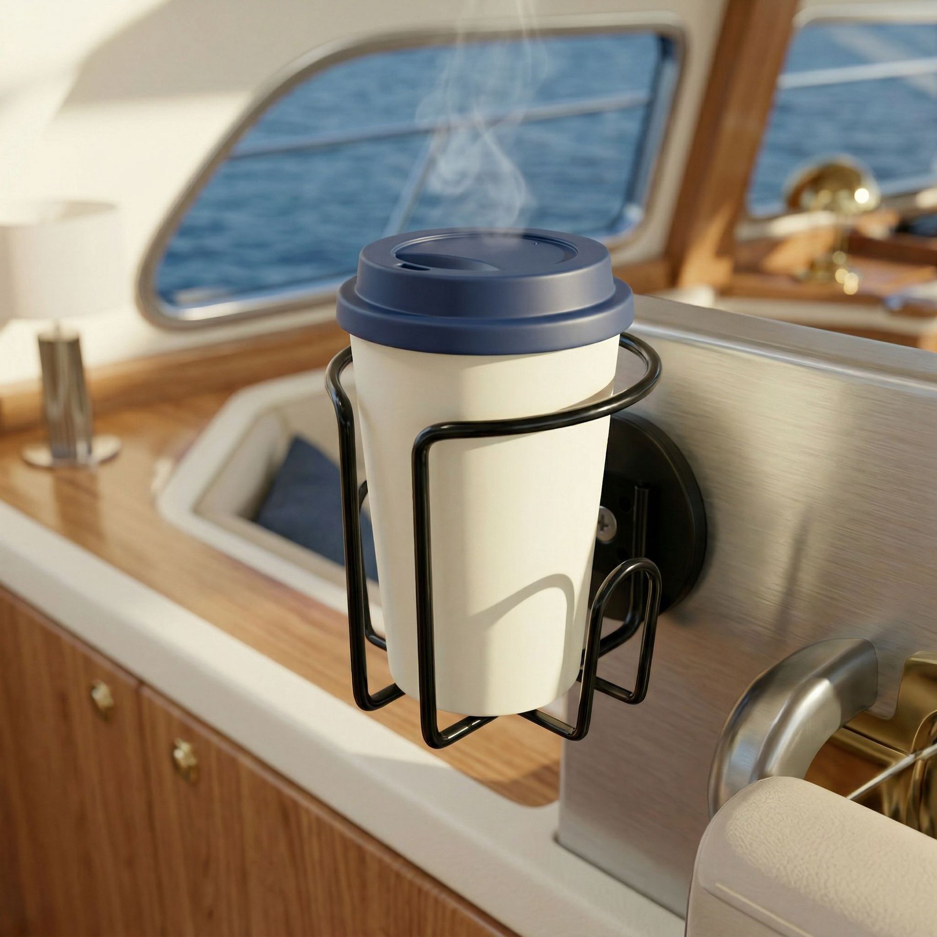 Magnetic Car Cup Holder, Beverage Holder, Outdoor Car and Boat Magnetic Cup Holder, Magnetic Cup Holder