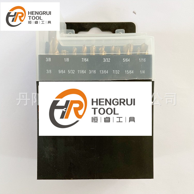 100pc镀钛麻花钻打孔开孔钻头工具