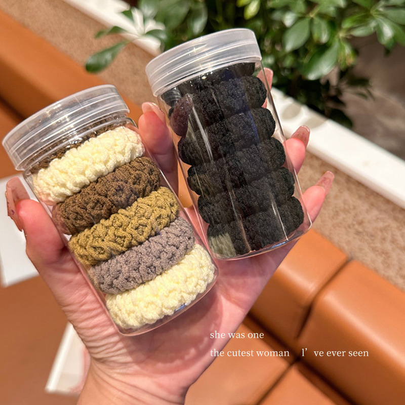 Diadema sin costuras tocado accesorios para el cabello banda para el cabello estilo coreano femenino Cola de Caballo corbata pelo no duele banda de goma elástica pelo cuerda al por mayor