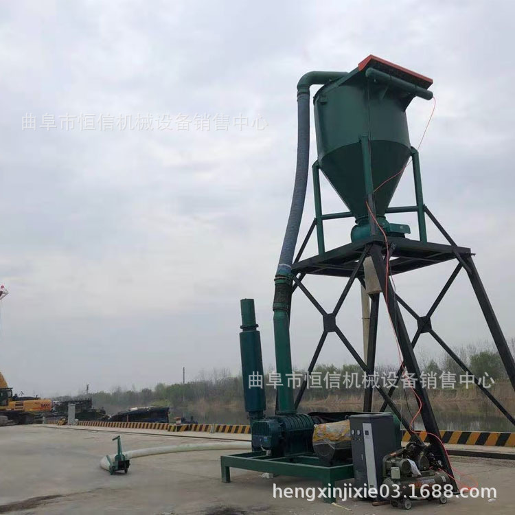 集装箱粉煤灰气力吸灰机zcjb 石灰石粉负压气力抽灰机 自产自销