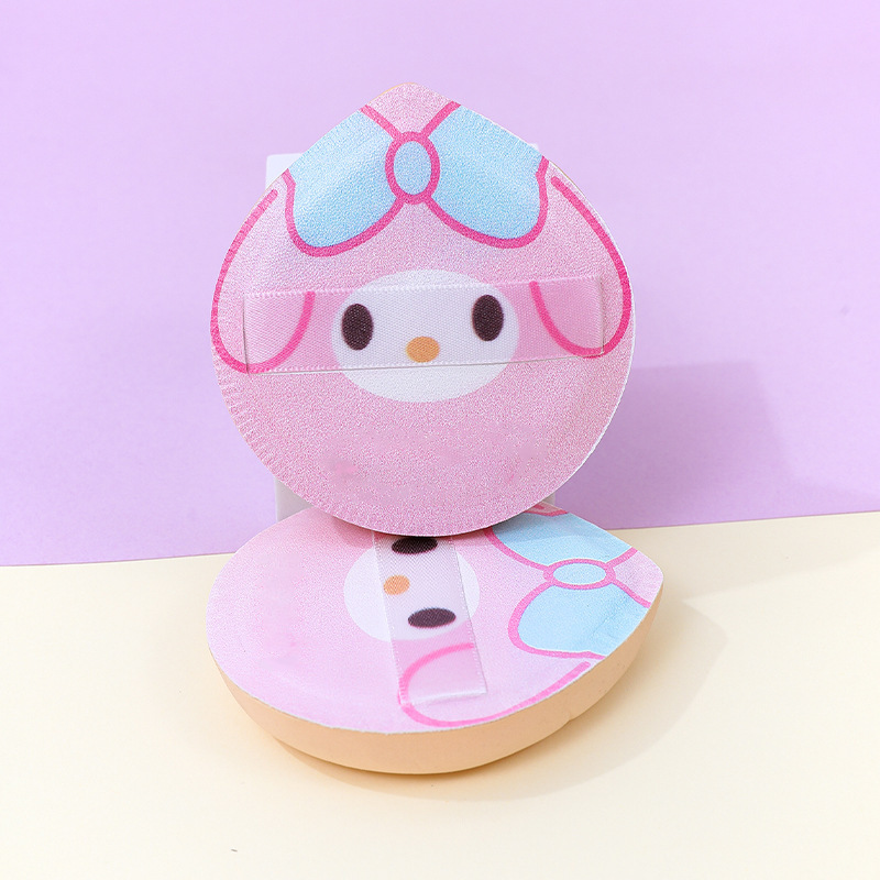 Puff de algodón de azúcar personalizado de fábrica Sanliou Series Melidi Cojín de aire de esponja de maquillaje seco y húmedo sin comer polvo