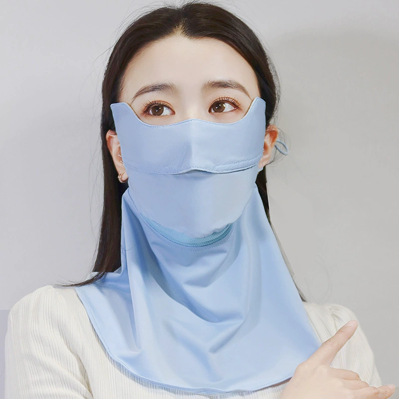 Summer silk medical mask, three dimensional breathable protective corner covers, new collection, sun protection, 3D, eyes protection, UF-protection