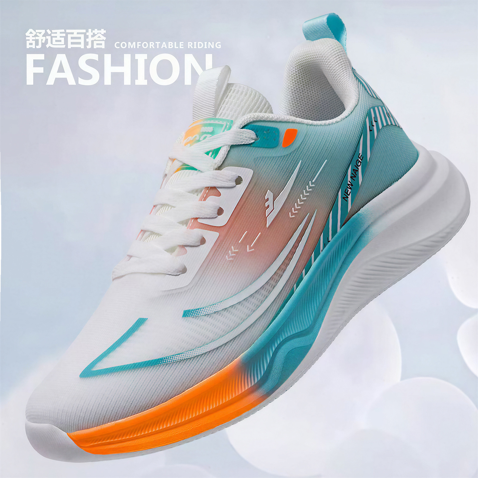 Zapatos de hombre, zapatos de malla transpirables, zapatos ligeros, zapatos de suela suave, tendencia, zapatos de carrera resistentes al desgaste, zapatos casuales al aire libre