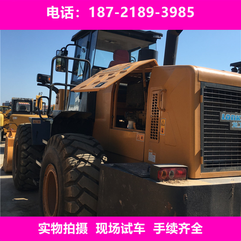 二手龙工855N新款电喷50装载机铲车 国三排放