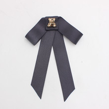 春季韩版新品女士领花软面料简约领结厂家批发现货供货跨境 TS229