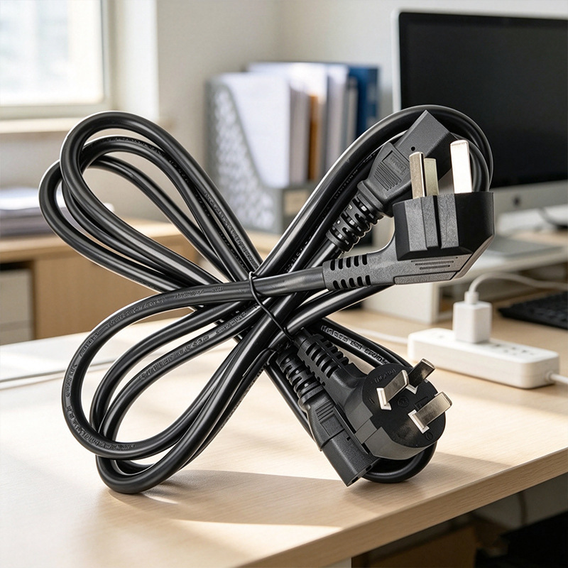 3C certified national standard three-core power cord, pure copper 10A C-type plug cord, factory wholesale, supports customization 3C certified national standard three-core power cord, pure copper 10A C-type plug cord, factory wholesale, supports customization