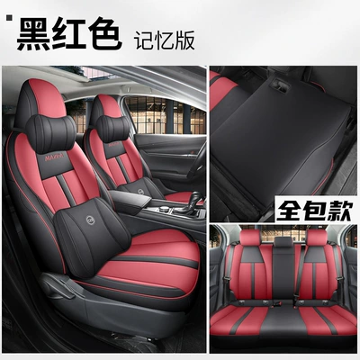 seat cover horse 3/horse 3 Modelə uyğun (Original) oturacaq örtükləri - black-and-red-memory-version-all-inclusive-onksela