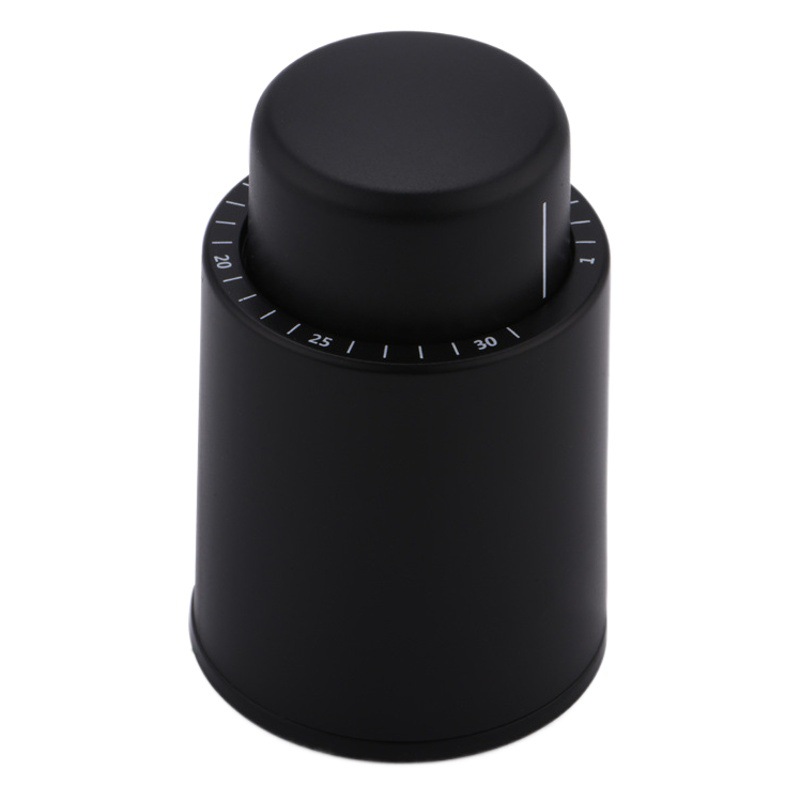 Tapón de vino con sellador al vacío para botellas, con escala, mantiene fresco