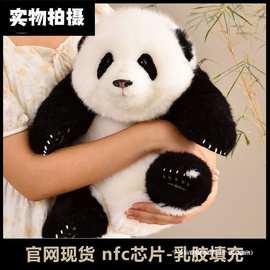 熊猫工厂花花萌兰仿真毛绒玩偶福宝七仔公仔玩具情人节送女生