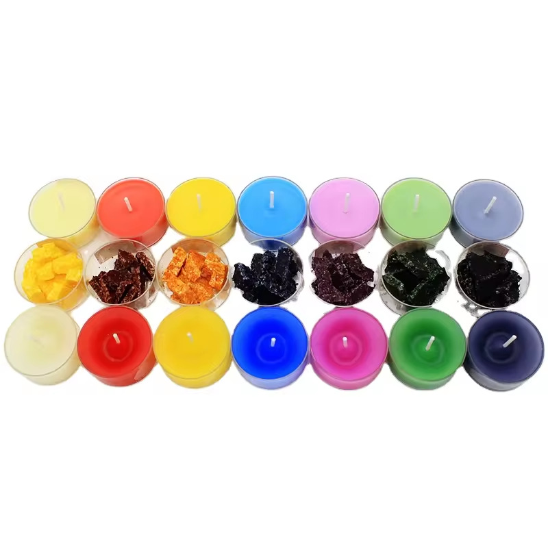 Pigmento para velas, tinte para velas, bloque de tinte para velas, cera de bananas, 35 color, bloque de tinte para velas