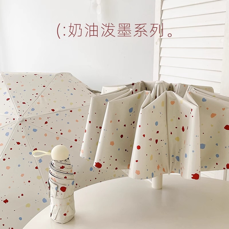 Cream-Colored High-Quality Umbrella, Large Automatic Wind-Resistant Dual-Use Umbrella for Sun and Rain, Uv Protection, Compact Foldable Sunshade for Women Cream-Colored High-Quality Umbrella, Large Automatic Wind-Resistant Dual-Use Umbrella for Sun and Rain, Uv Protection, Compact Foldable Sunshade for Women