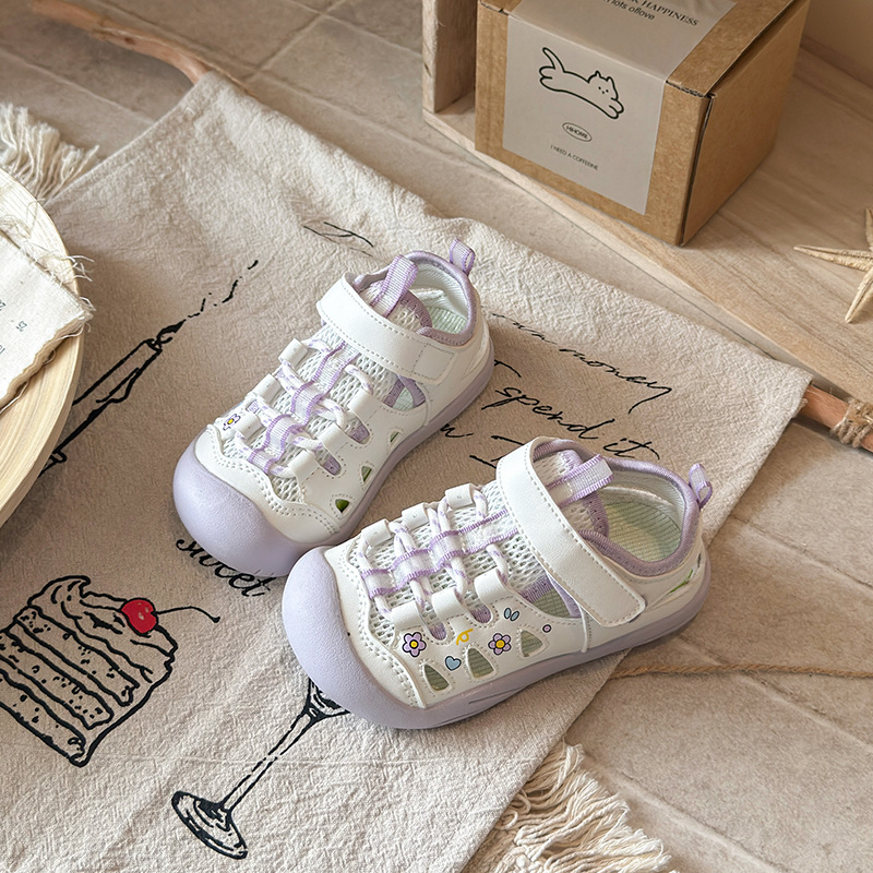 2026 verano nuevo estilo de moda para niñas, sandalias deportivas, zapatos casuales transpirables image 3