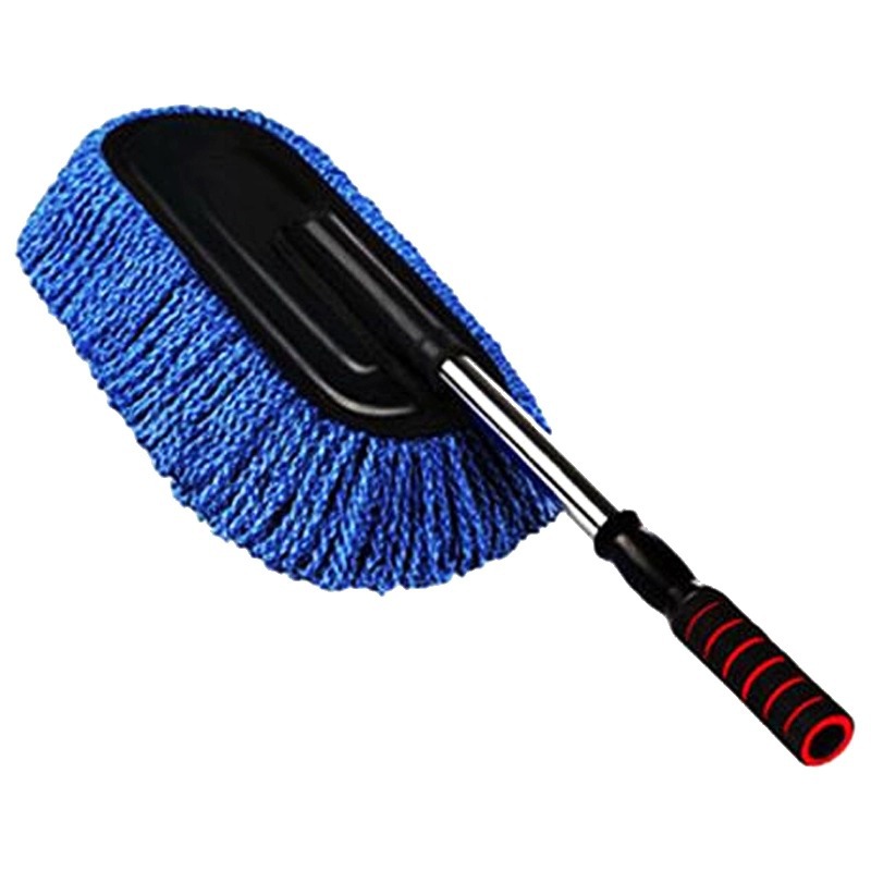 접이식 대형 왁스 걸레 블루