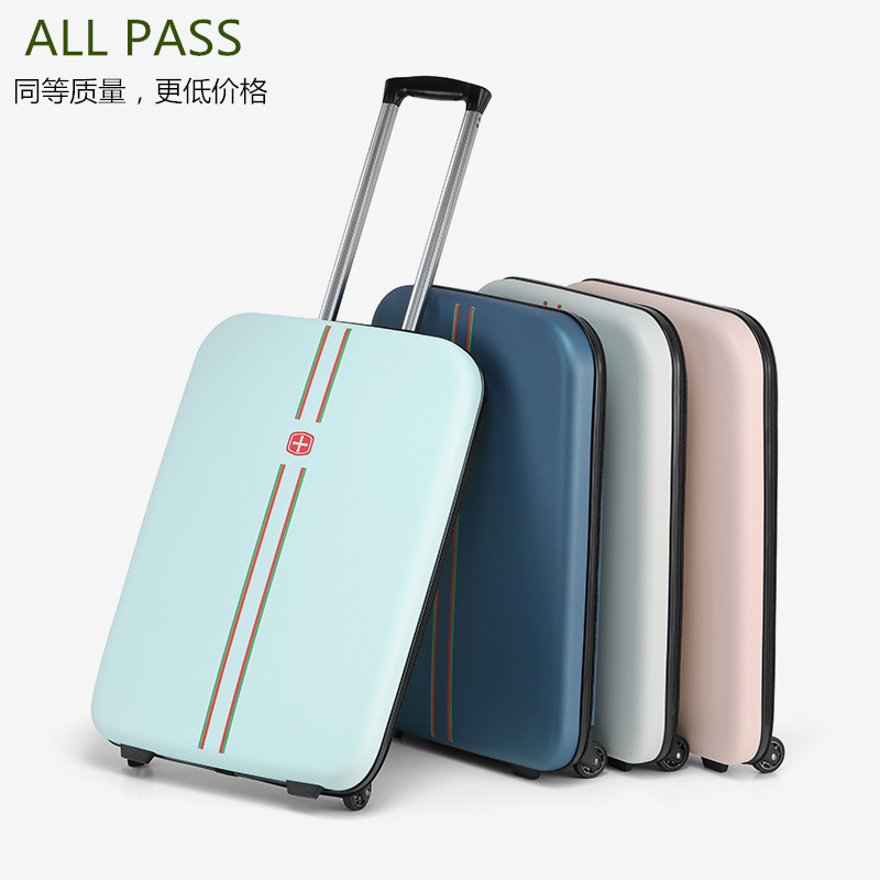 Folding handheld suitcase