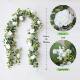 Cross-border simulation rattan wedding home rose vine outdoor table decoration rose money leaf simulation rattan