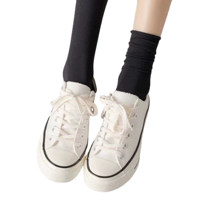 Милые летние тонкие дышащие knee socks, для подростков, средней длины