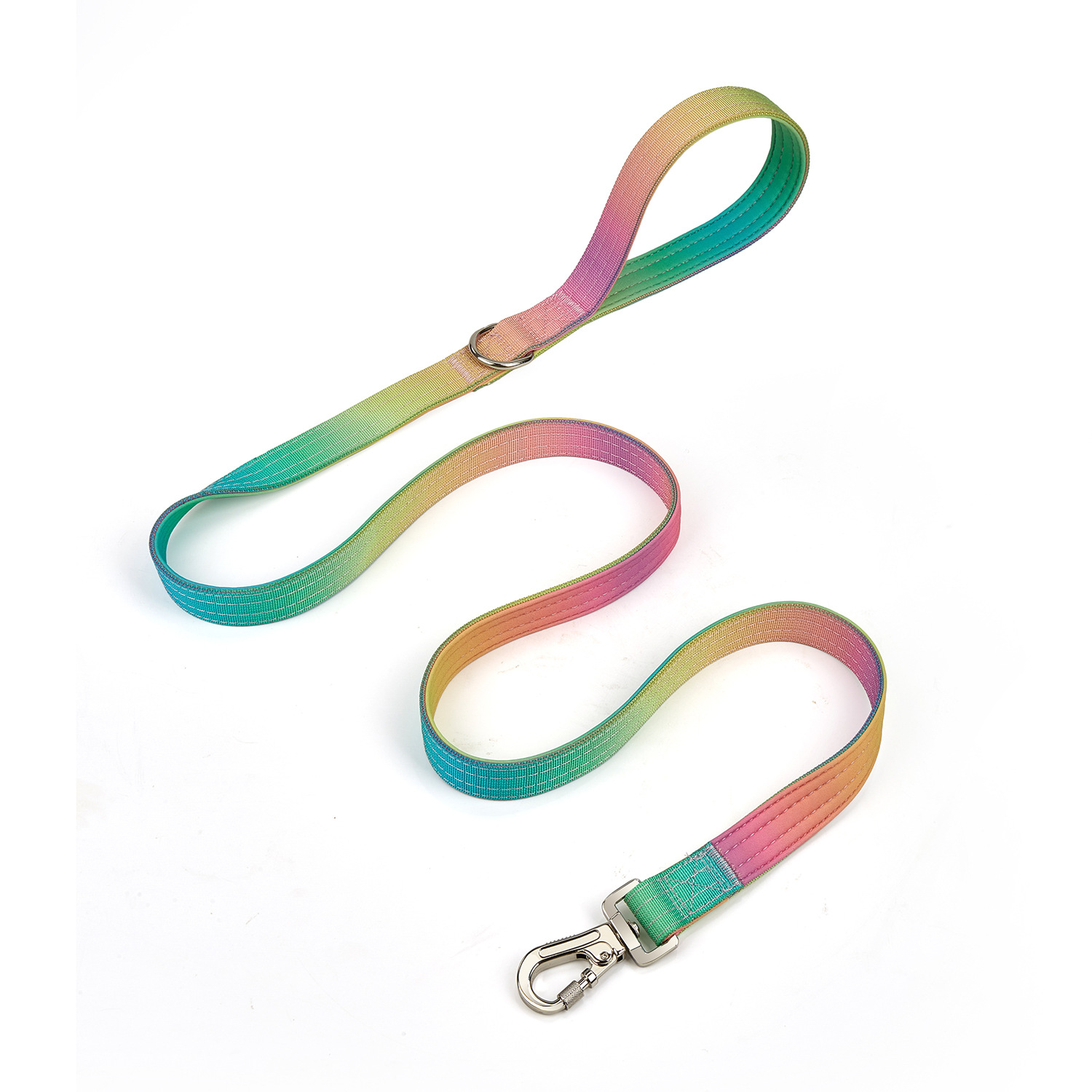 Correa para Perro en Existencia, Collar Táctico, Arnés, Color Degradado, Suministros para Mascotas, Correa de Entrenamiento para Perros Medianos y Grandes, Transfronterizo