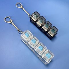 クロスボーダーPC機械キーボードセット静音試軸器大人押しキーチェーン解凍玩具キーホルダーストラップ