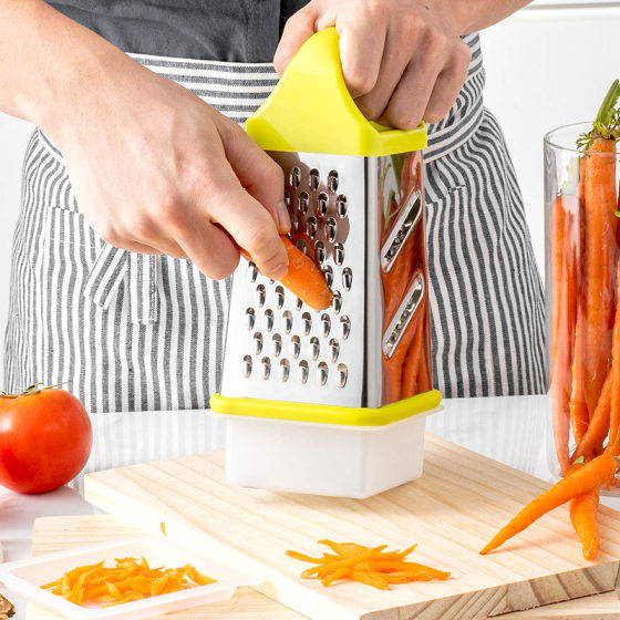 Kitchen multi-functional four-sided vegetable cutter grater potato shredder tool fruit vegetable slicer