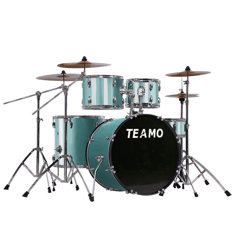 Batería para adultos, nivel profesional, juego completo de batería de jazz para niños, instrumento musical, uso doméstico, se puede instalar en casa