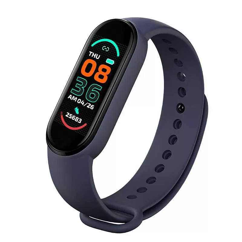 B11跨境QW66蓝牙血糖M6M7智能手环监测心率血压睡眠手表血氧健康