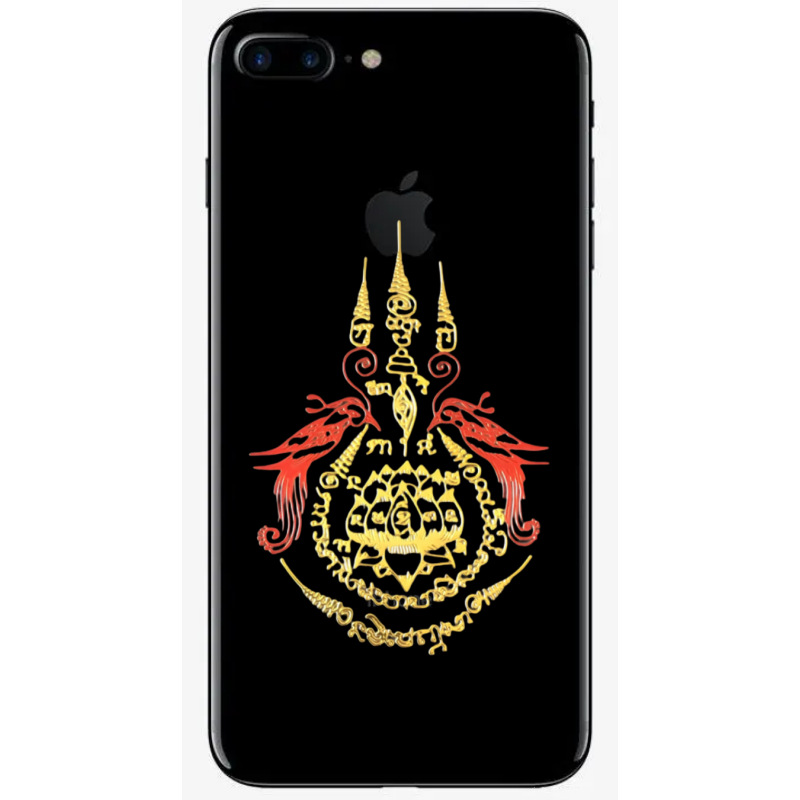 Wholesale New Model Thailand Metal Sticker Gourd Lotus Talking Bird Gecko Lock Heart Thailand Mobile Phone Metal Sticker 