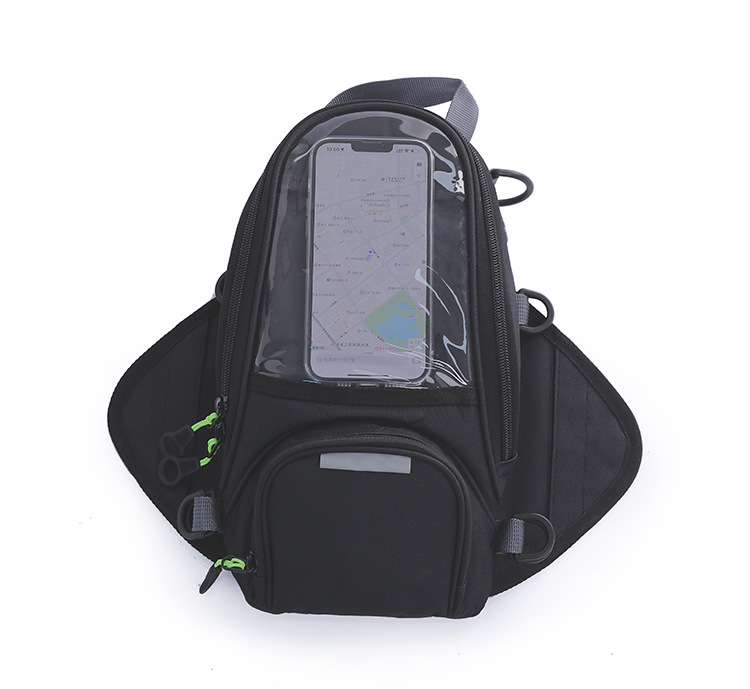 Motorcycle Fuel Tank Bag, Waterproof, Touchscreen Phone Bag for Motorcycle Riders, Motorcycle Gear, Wear-Resistant, Magnetic, Multi-Functional