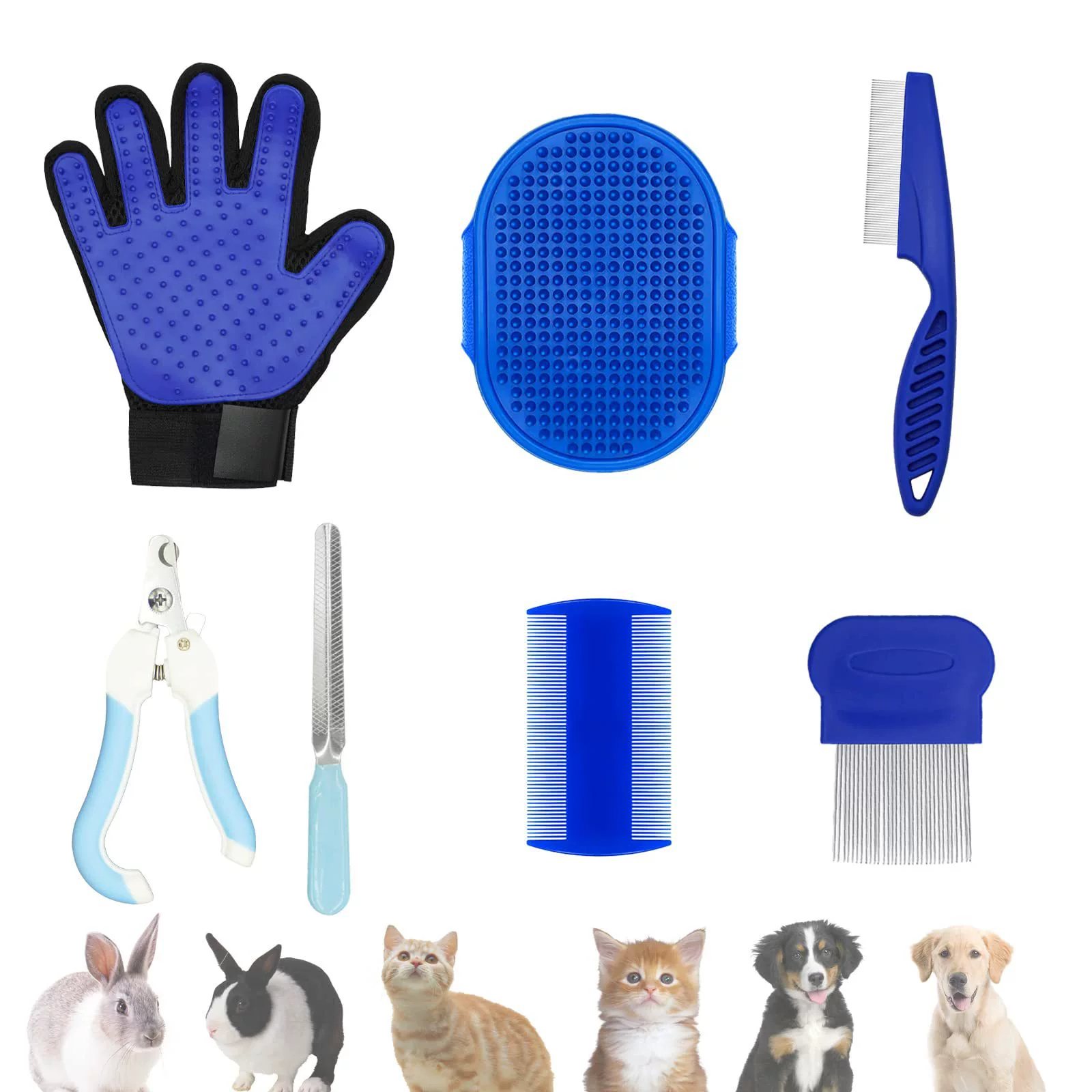 6 предметов для домашних животных Амазонка домашние животные куколки шерстяные перчатки для удаления волос куколка кошка перчатки силиконовые массажные перчатки для ванны