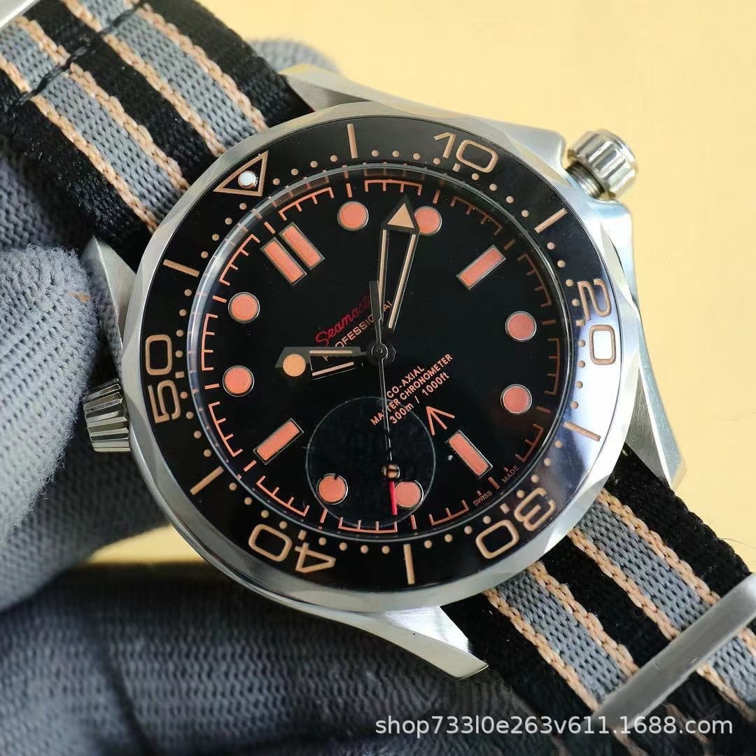 VS007 Men's Watch No Time to Die Automatic Mechanical Watch Hippocampus 300 Series Mechanical Watch Danny Road Watch