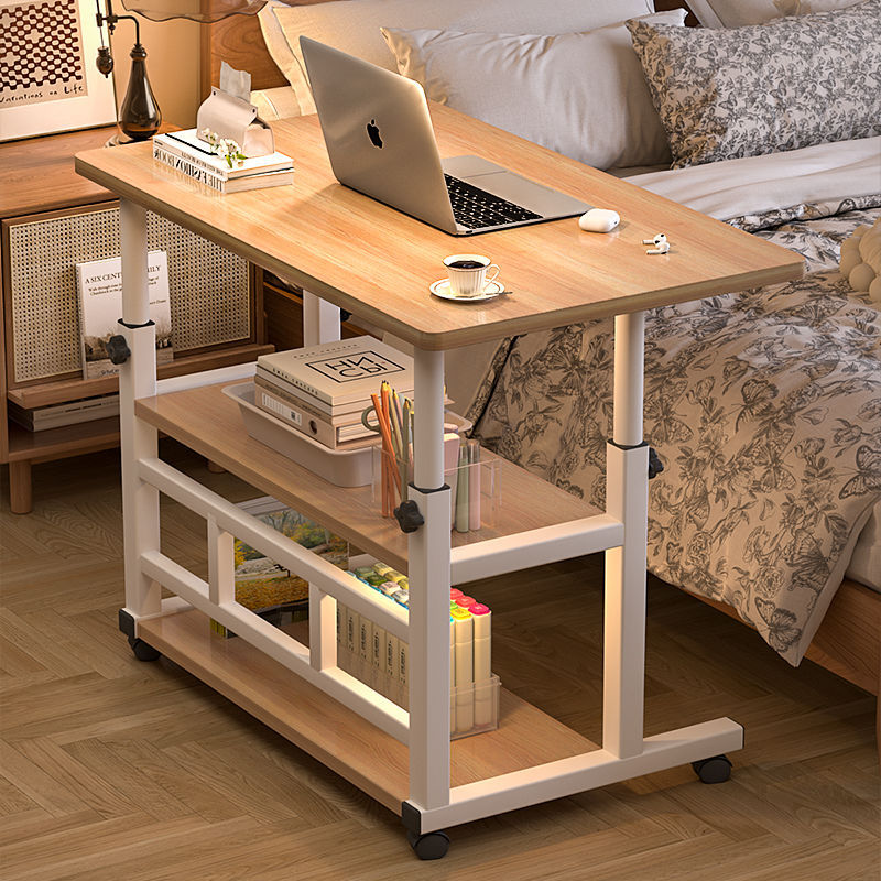 Bedside Table Movable Lifting Small Table Bedroom Computer Table Student Dormitory Study Table Writing Table Home Desk