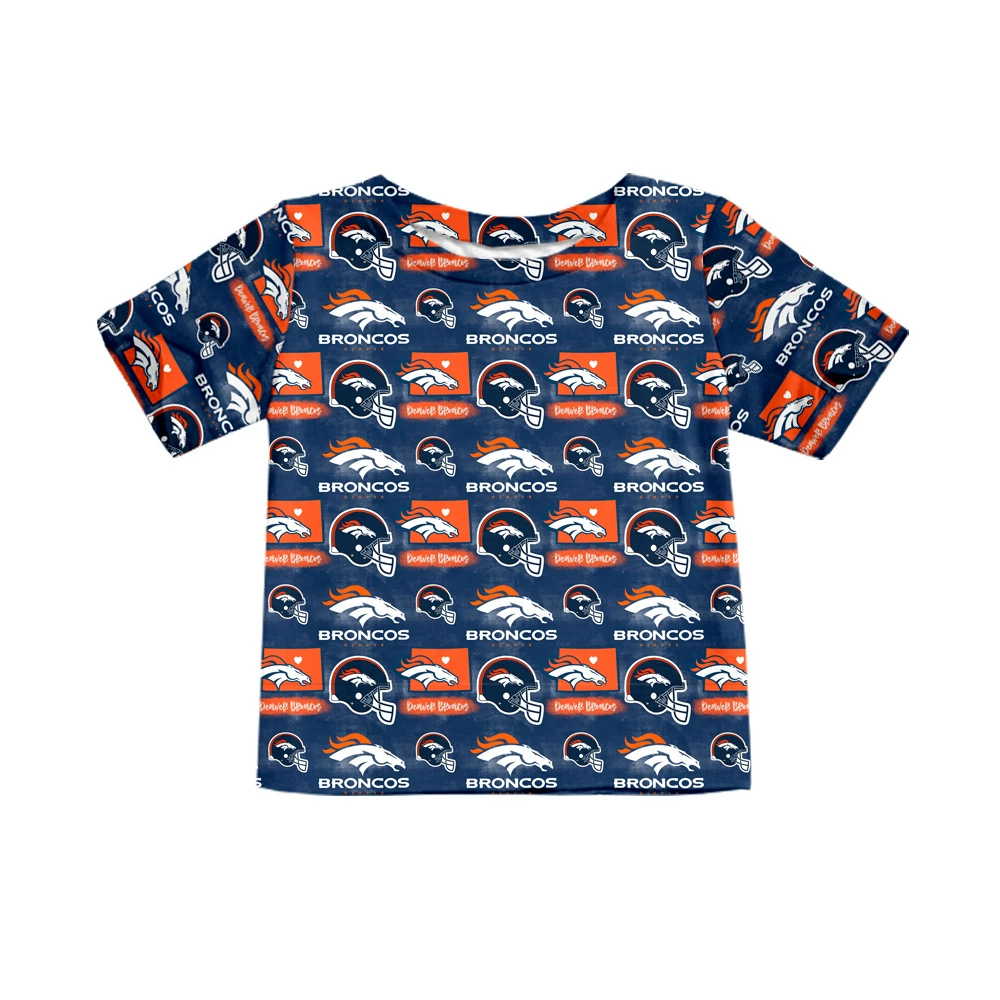 Детская одежда из бутика, оптовая торговля, с принтом, милая, креативная, летняя, с короткими рукавами, на заказ