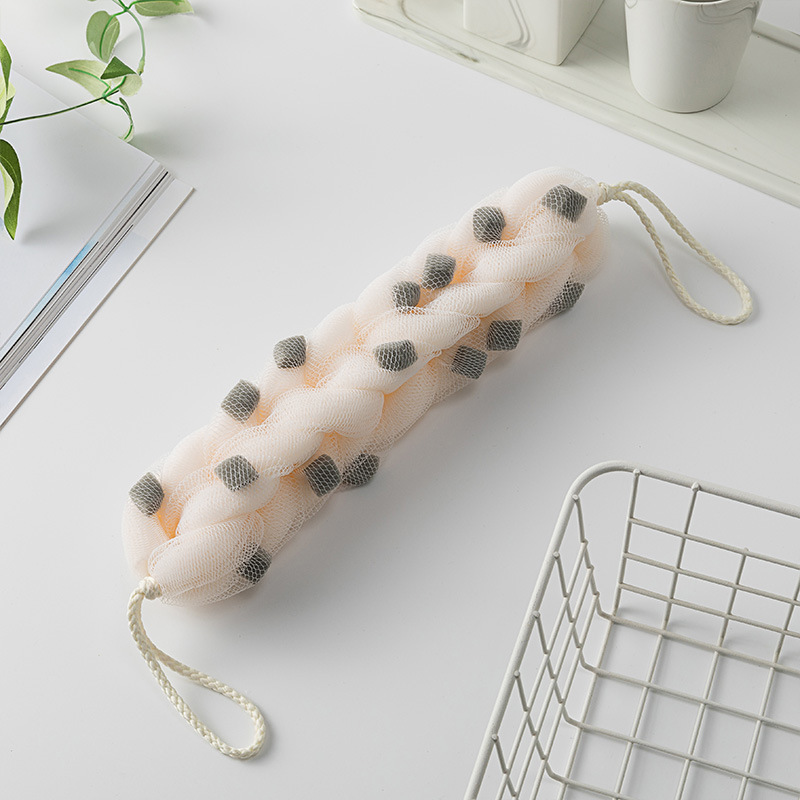 女性用の大きなリボンバスボール50g、学生用の非常に柔らかく泡立ちやすいバスボール、男性用のかわいいバスフラワー|undefined