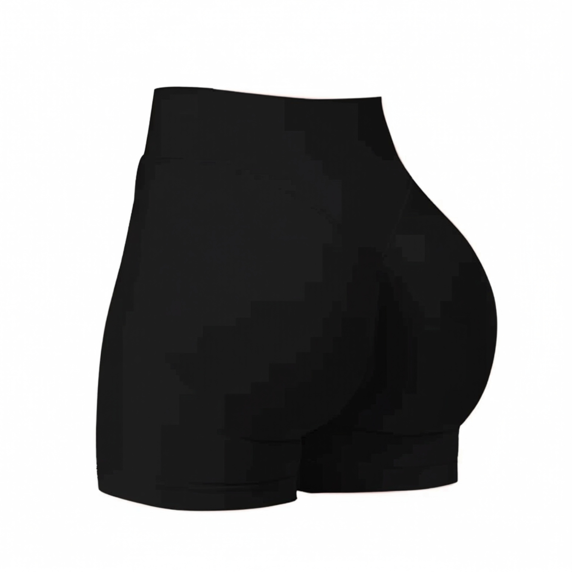 Cross-border sin costura alta cintura alta hips mel mel桃 hips al aire libre tres puntos pantalones cortos para correr y ejercicios de fitness pantalones cortos de yoga
