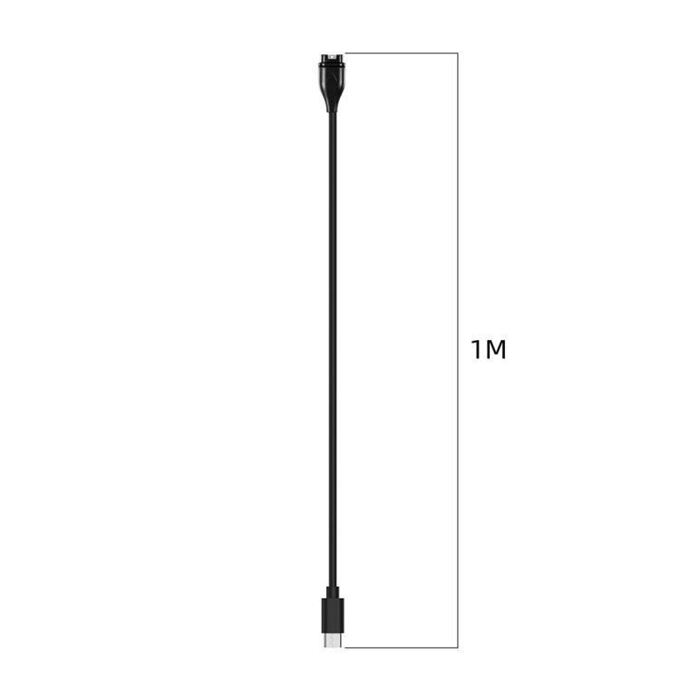 Número de banda de cable de carga para el reloj de interfaz tipo C de Canon Fenix 8 / 7X / 6S Pro xDfind