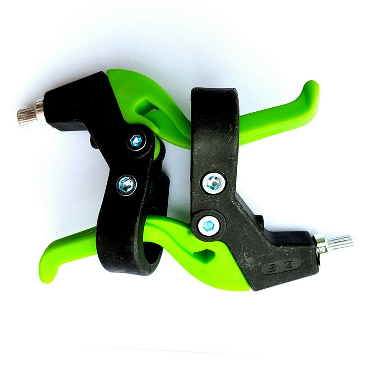 Педаль тормоза V-образной пробы V‑brake lever, универсальная посадка Ø22.2 мм, пластик + железо, красочная пара