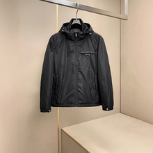 欧洲站爆款来袭！男士连帽大牌休闲棉衣 2025秋冬新款 保暖又百搭