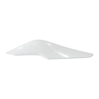 Motorcycle Fender, for 11-14 Model Years - rear-right-side-panel-white-embryo