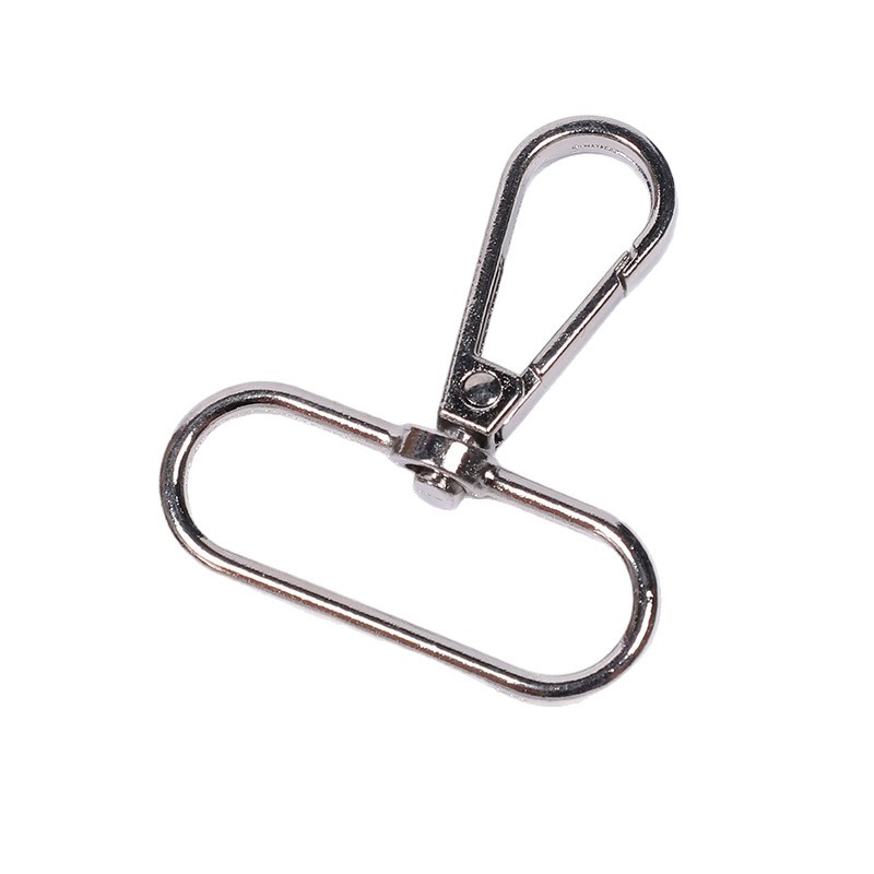 Botón giratorio de gancho de cola, bolso, llavero de cadena, botón de metal, ropa, accesorios de maletas, ajuste de botón de aleación image 6