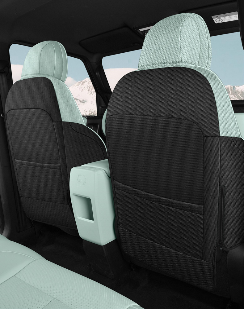 Chery Icarv23/Car Seat Cushion, Universal for All Seasons, Cotton and Linen Full Surround Seat Cover, Fabric Breathable Seat Cushion, Car Cushion