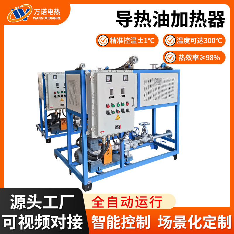 Electrically Heated Thermal Oil Furnace, Thermal Oil Heater, and Mold Temperature Controller for Melt-Blown Fabric Drying, Reactor, and Vulcanizer