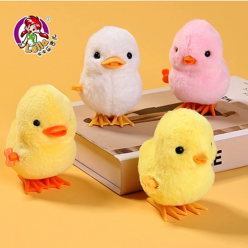乐吉儿 Wind-up realistic plush interactive children's toy for jumping, Birthday gift