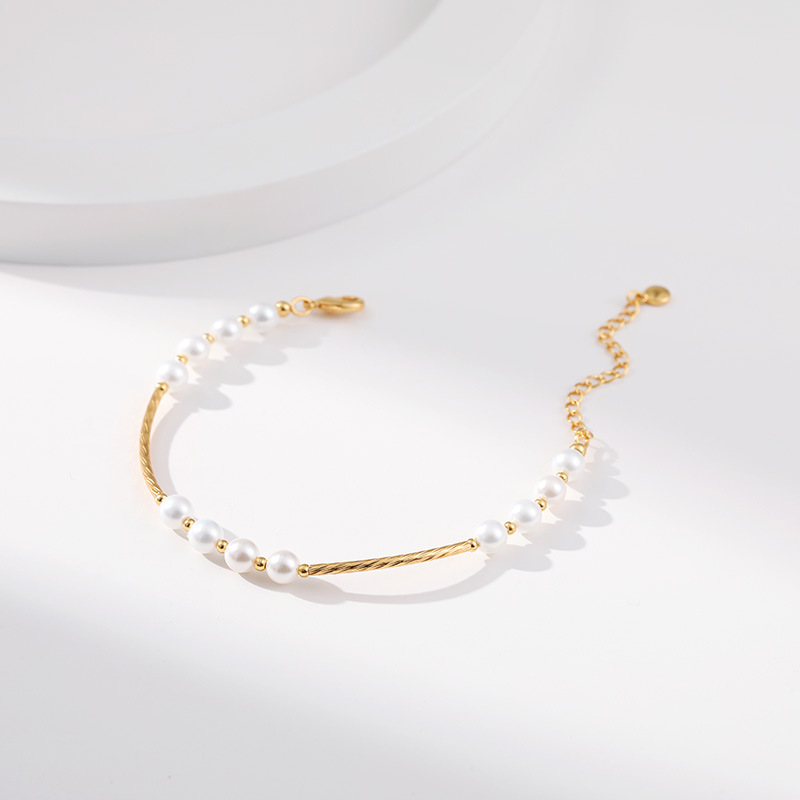 Retro Geometric Copper Plating Bracelets 1 Piece