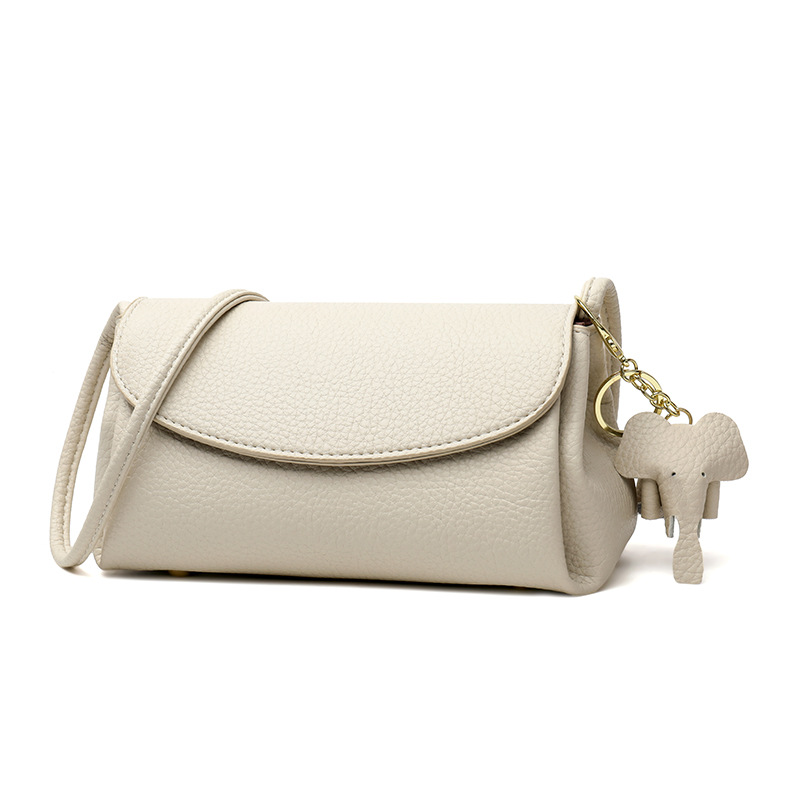 Borsa a tracolla da donna, nuovo modello 2026, mini borsa quadrata semplice e alla moda in morbida pelle per donna._voghion.com