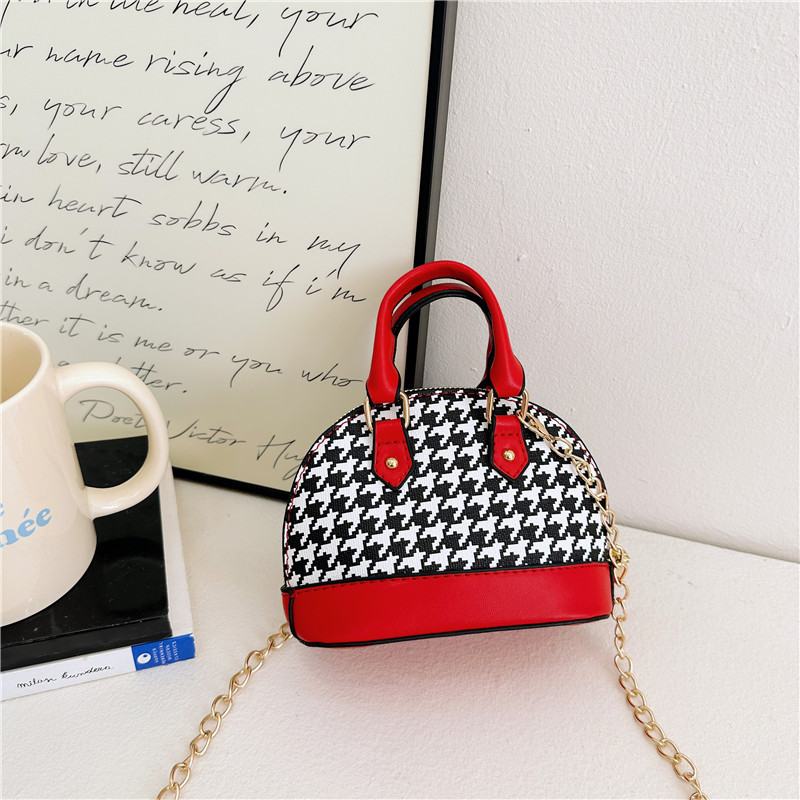 Estilo coreano ins nuevo bolso de los niños bebé mini retro Shell bolso estilo occidental chica crossbody accesorios bolsa