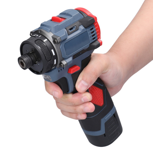 16.8V cordless impact driver with brushless high-power high-speed charging drill for home drilling and driving.