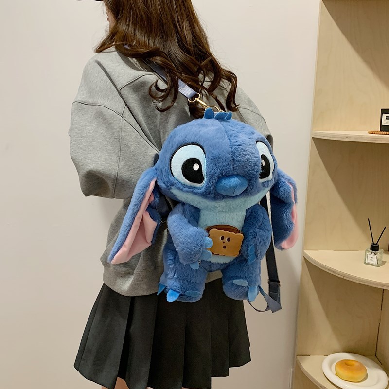 Pequeña venta al por mayor Stitzi felpa dibujos animados mochila niña linda ins bandolera regalo para padres e hijos image 33